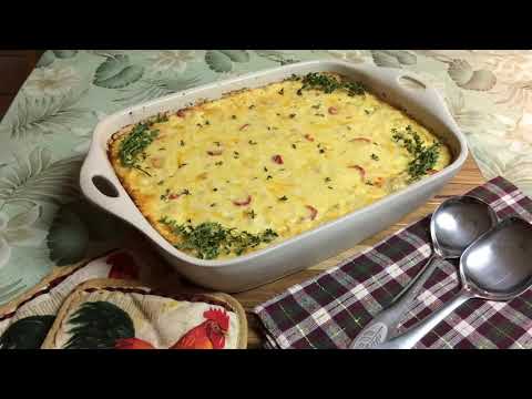 SHAIL'S KITCHEN CAULIFLOWER CORN PIE