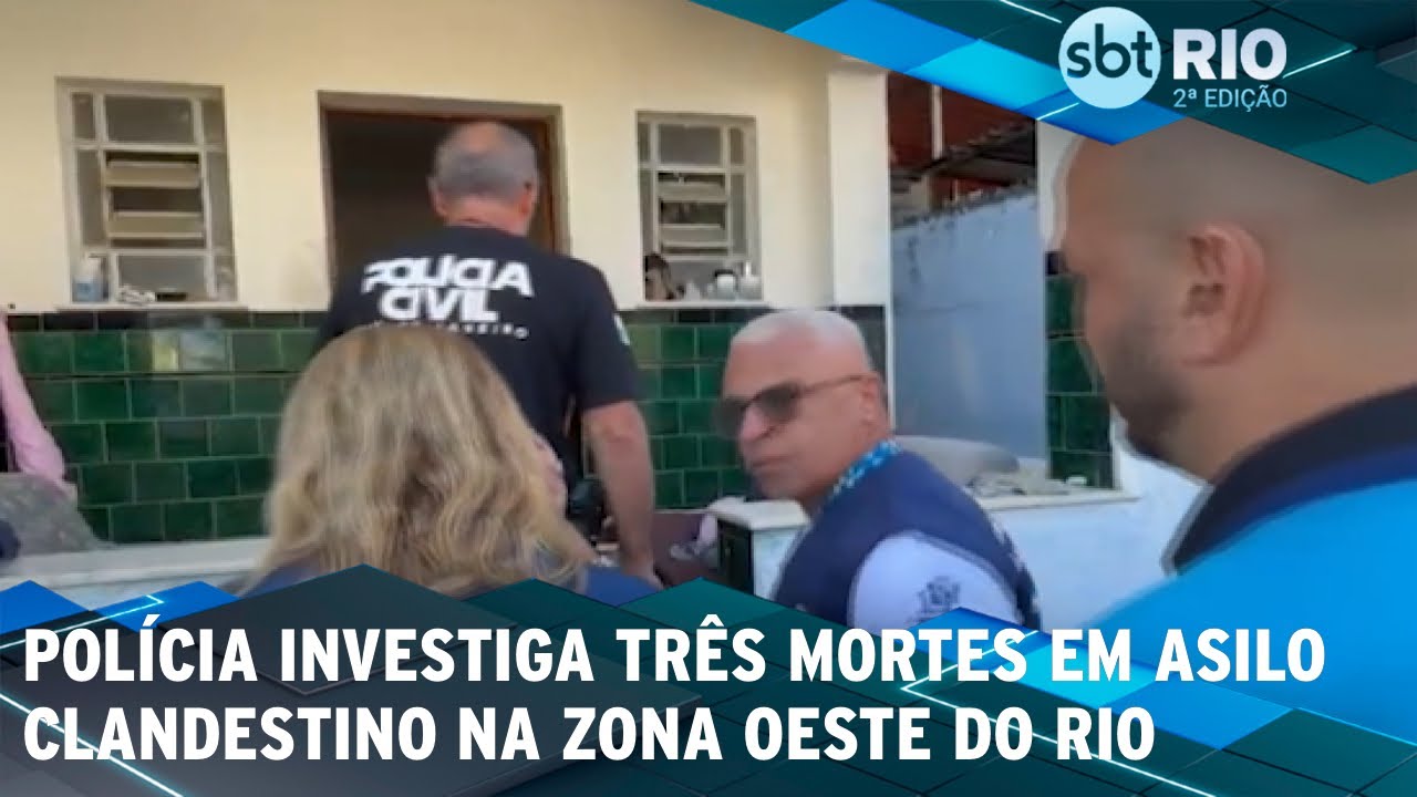 Polícia investiga 03 mortes em asilo clandestino na Zona Oeste do Rio