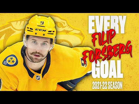 Every Filip Forsberg Goal From The 2021-22 NHL Season