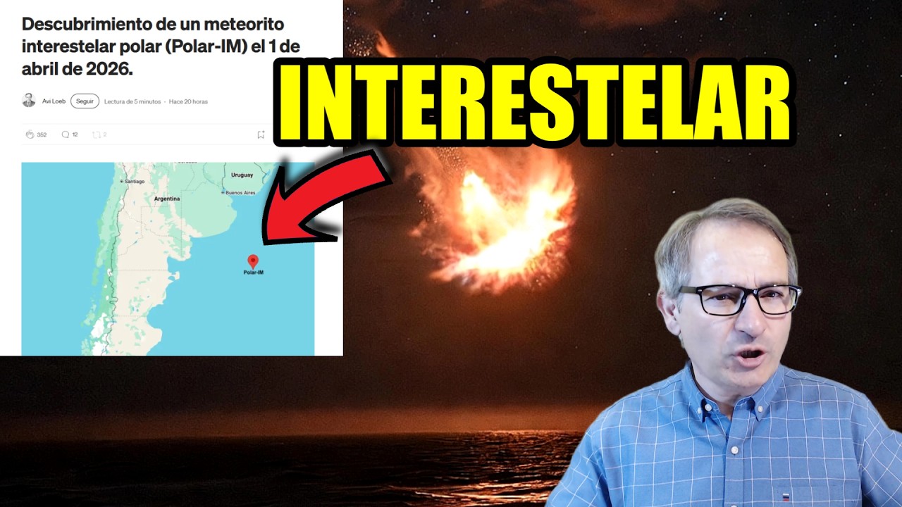 🚨 Polar-IM Nuevo Meteorito INTERESTELAR en Argentina Descubierto por Avi Loeb