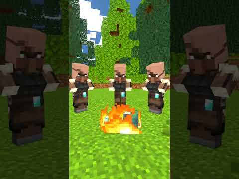 Baby Zombie Minecraft Animation - Monster school  Baby zombie taking revenge on the villagers -minecraft animation #shorts