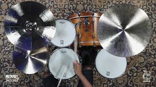 Video thumbnail for Zildjian 19" K Custom Hybrid Trash Smash Cymbal - 1721g (K0954-1013023H) by Memphis Drum Shop