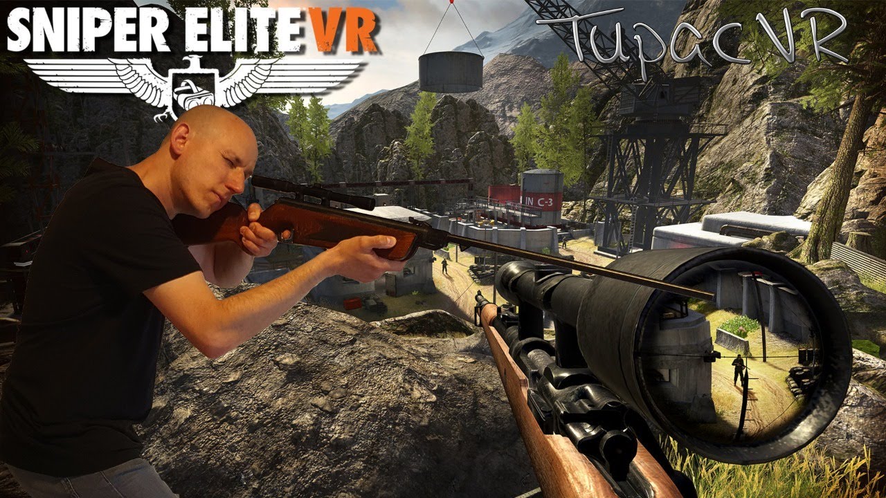 TupacVR - Sniper Elite VR - Scharfschütze in VR - Ersteindruck - HTC Vive Pro 2 - VR Gameplay - Deutsch