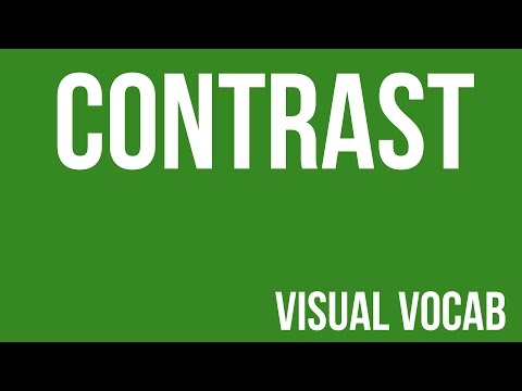 Contrast defined - From Goodbye-Art Academy