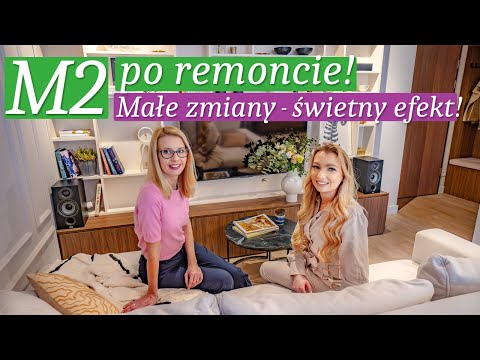 Cozy 44sqm Apartment Tour in Poland - Smart Bathroom Design with waterproof wallpaper and Neutrals