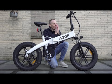 This Foldable Fat Tire E-bike Is A BEAST: ADO A20F E-Bike Review