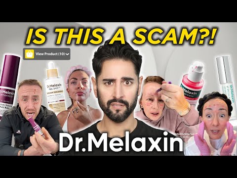 THE BIGGEST SKINCARE SCAM ON TIKTOK?! Who Are Dr Melaxin?
