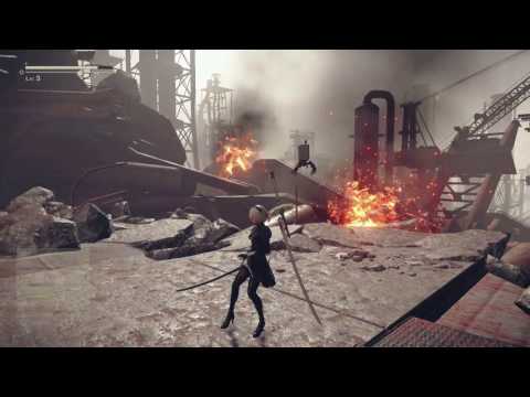 NieR Automata, Virtuous Treaty / Virtuous Contract Combo Moveset