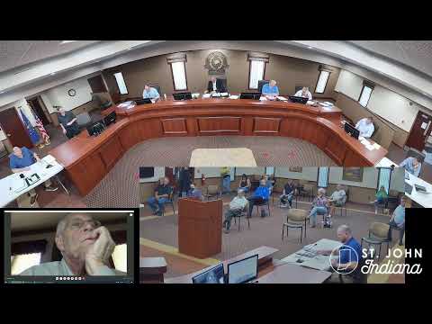Town of St. John, Indiana 06-24-2020 Redevelopment Commission Meeting