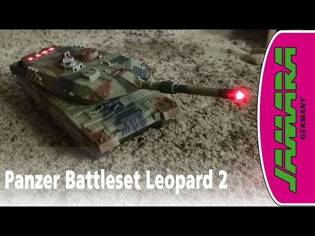Video Teaser für Jamara Panzer Battleset Leopard 2 2,4GHz