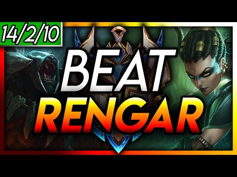 DOMINATING Rengar in Challenger - CHALLENGER Nidalee Jungle Gameplay | League of Legends
