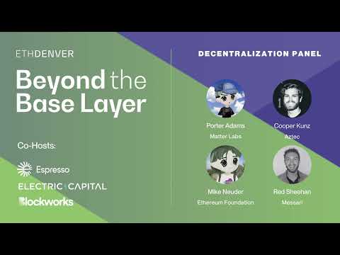 Ethereum L2 Decentralization