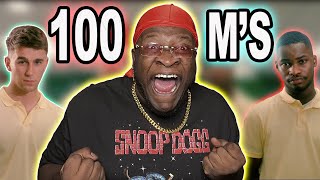 American Rapper Reacts To | Dave - 100M&#39;s (Reaction)