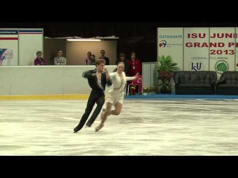 14 R. PARSONS / M. PARSONS (USA) - ISU JGP Czech Skate 2013 Junior Ice Dance Free Dance