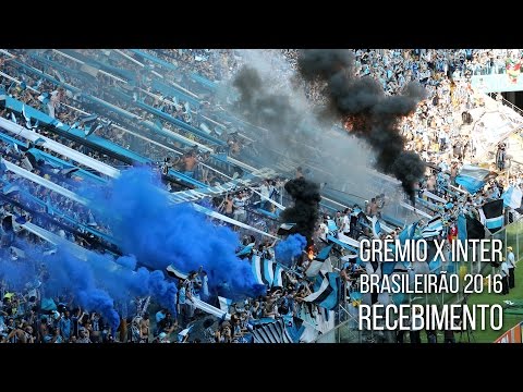 "Grêmio x Inter - Grenal 411 - Brasileirão 2016 - Recebimento" Barra: Geral do Grêmio • Club: Grêmio