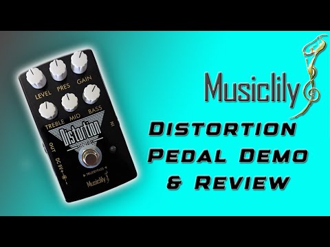 Musiclily ODDT-01 Distortion Pedal Demo and Review. #guitarpedals #effects