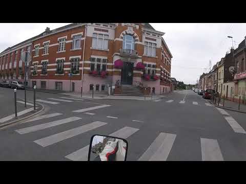 PROMENADES EN YAMAHA 600 XT DANS LA MÉTROPOLE LILLOISE.