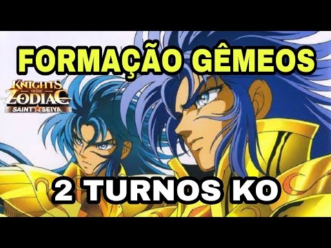LEVEI OS GÊMEOS PRO PVP E FIZERAM ESTRAGO - Saint Seiya Awakening