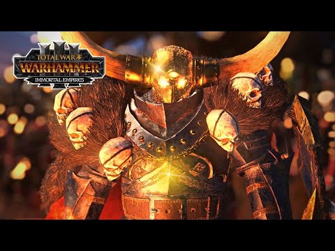 Chaos VS Empire Total war warhammer 3 Cinematic Battle