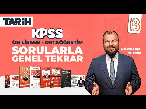 KPSS Tarih - Ön Lisans - Ortaöğretim Sorularla Genel Tekrar - Ramazan YETGİN - 2025