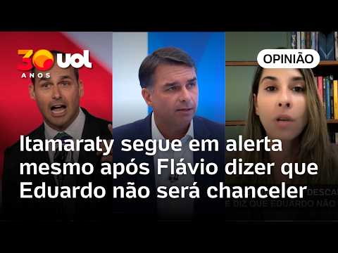 Itamaraty segue em alerta mesmo após Flávio dizer que Eduardo Bolsonaro não será chanceler | Casado