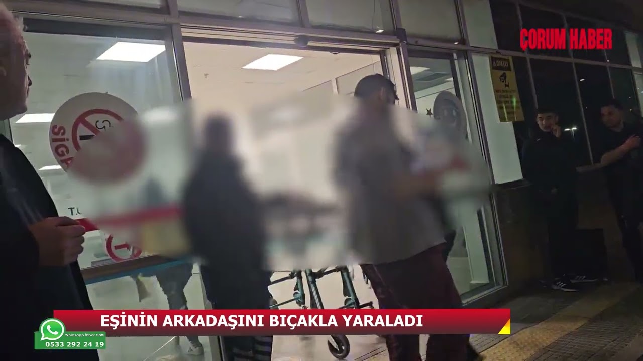 BOŞANMA AŞAMASINDAKİ EŞİNİN ARKADAŞINI BIÇAKLA YARALADI