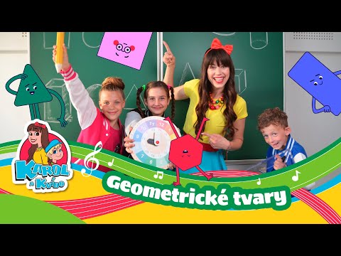 Karol a Kvído - Geometrické tvary - Písničky pro děti