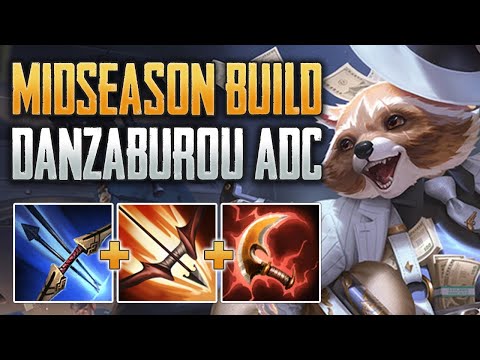 BOW + CRIT BUILD! Danzaburou ADC Gameplay (SMITE Conquest)