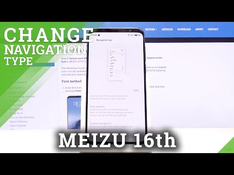 How to Customize Navigation Bar in MEIZU 16th – Navigation Buttons