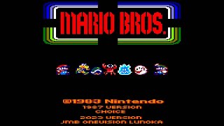 [Amstrad CPC] Mario Bros. (2023) - Longplay