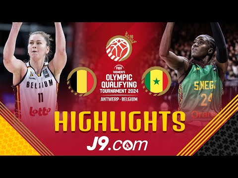 Magic Meesseman leads Belgium 🇧🇪 to the Olympic Games | J9 Highlights | FIBA Women's OQT 2024