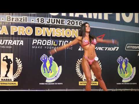 Andreza Garcia  Competitor No 75   Miss Toned Figure   Prejudging   NABBA World 2016