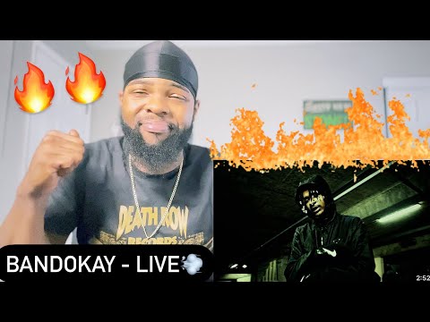 Bandokay - Live (Official Video) | AMERICAN REACTS🇺🇸🔥