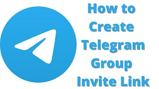 How to create telegram group invite link and share