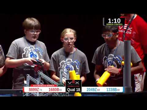 2015 VRC-MS Spir Q18 -  (8899Z 2049Z) 68-Spirit Div-VRC Middle School-VEX Worlds 2015
