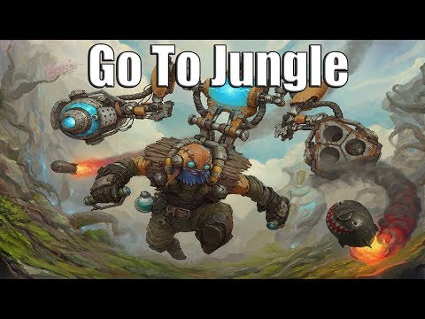 DoTa 2 Go To Jungle Tinker Patch 7.21