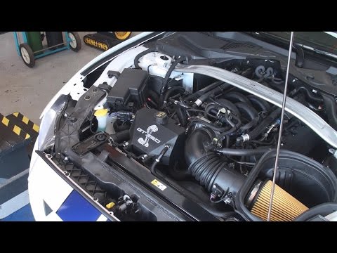 2016 Ford Mustang GT350 Granatelli Radiator Expnasion Tank Install