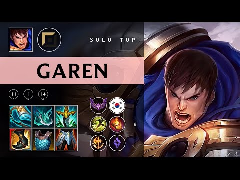 Garen Top vs Yasuo - KR Master Patch 25.24