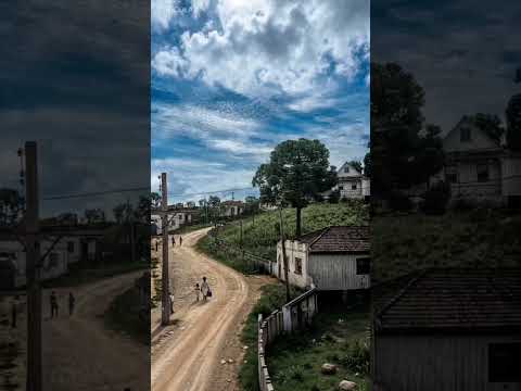 Alguém Sabe Onde É Essa Rua? Piraquara Há 50 Anos Atrás - Foto Antiga Restaurada em 4K