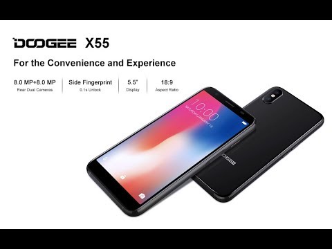 DOOGEE X55 Appearance, Check it out