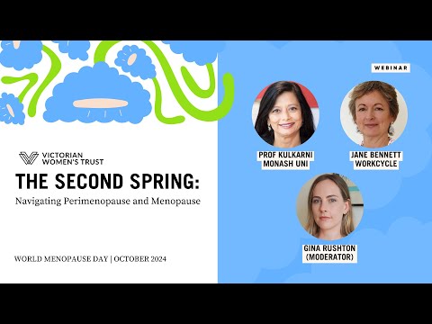 WEBINAR: The Second Spring: Navigating Perimenopause and Menopause
