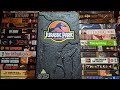 Jurassic Park VHS Tape Hard Case Fossil Box In 4K