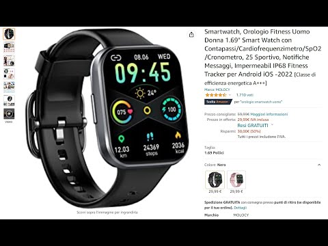 Smartwatch von Molocy im Praxistext - Erfahrungsbericht Deutsch