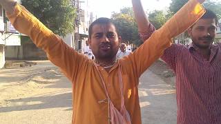 preview picture of video 'Harinam Sankirtan !! Ajinkya Colony, Amravati !! Part - 1Date 07/October/2018'