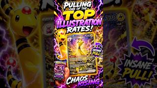 NO WAY… Ampharos Was In This Pack?! ⚡🔥 #ChaosRising #subscribe