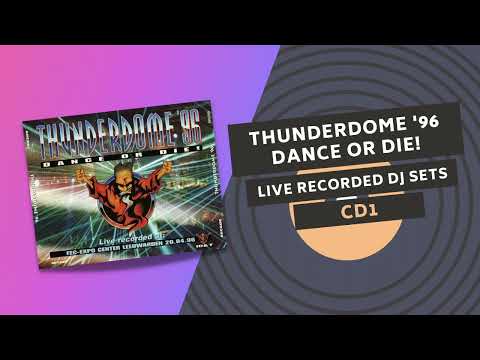 THUNDERDOME '96 🤖 | DANCE OR DIE | Live Recorded DJ Sets | CD1