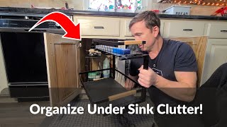 Under Sink Organizer Review | 2 Tier Sliding L-Shaped Rack T
