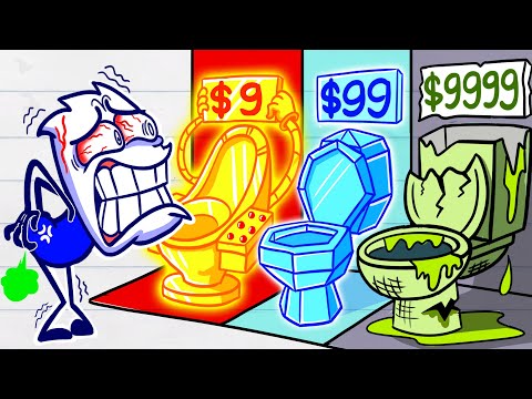 "It Goes A Wrong Way" - Max CANNOT AFFORD The Right The Restroom | Max's Puppy Dog Cartoons