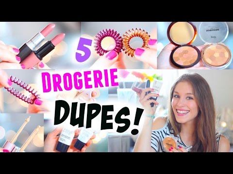 5 günstige DROGERIE DUPES ♡ Mac|Dior|InvisiBobbles|Smashbox | BarbieLovesLipsticks Video