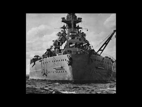 Couraçado Bismarck (O maior navio militar de guerra construído pela Alemanha)